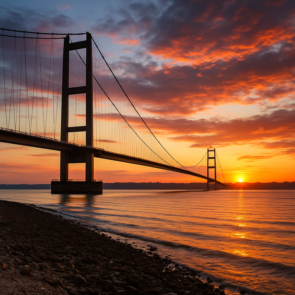 Humber Bridge East Riding North Yorkshire