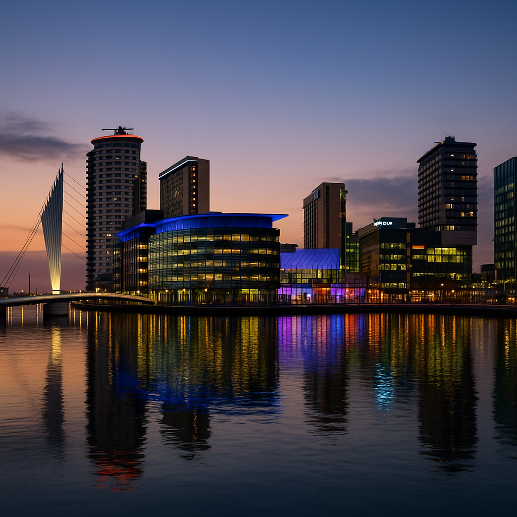 Waterfront Salford Greater Manchester