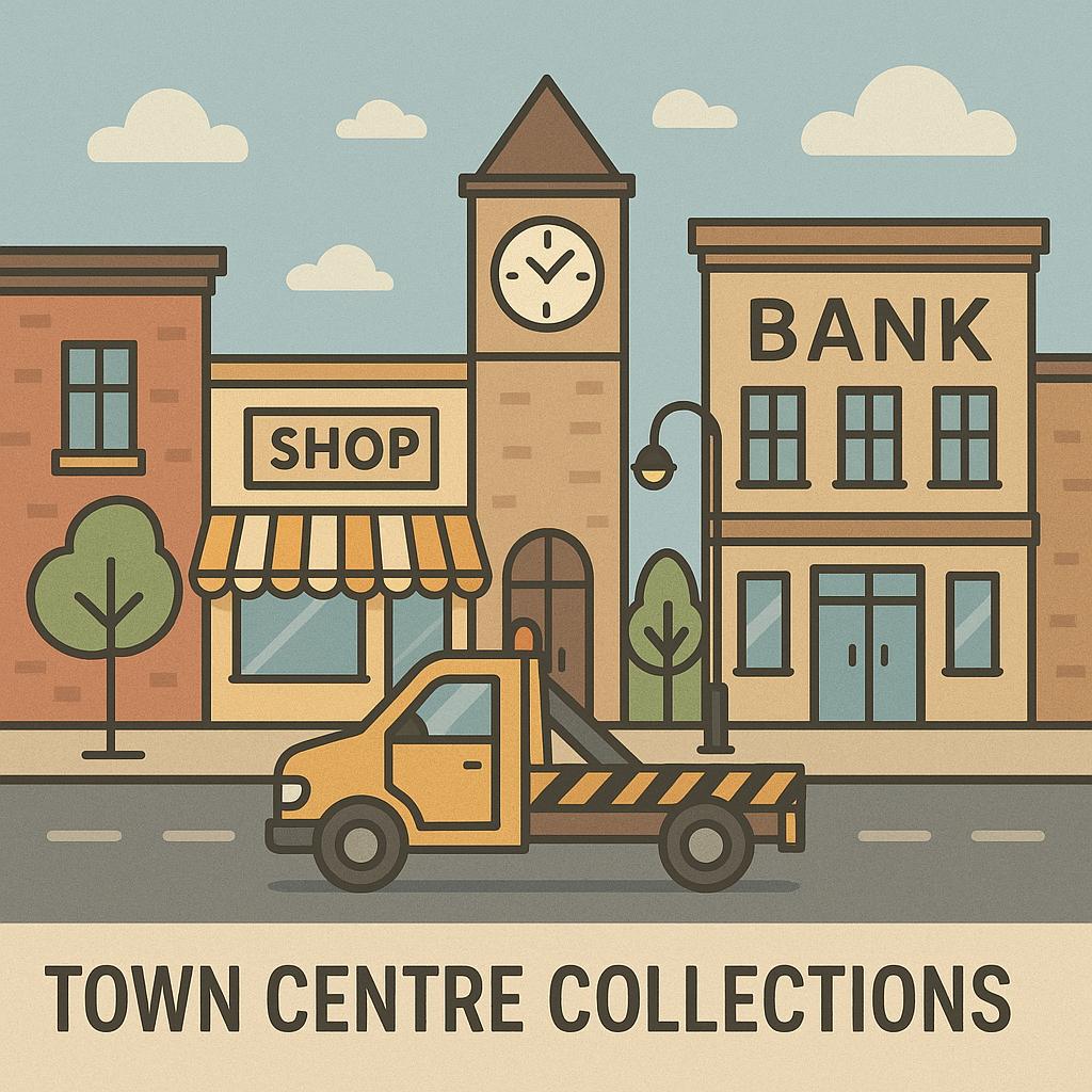 Town centre of London