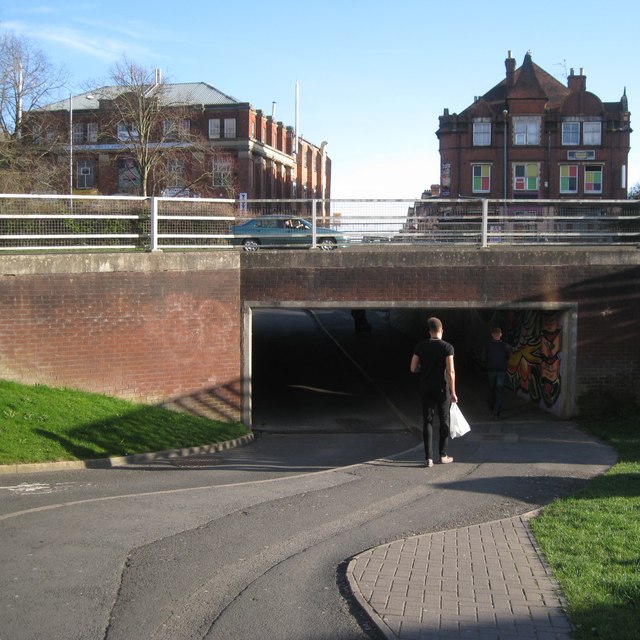 Town centre of Redditch